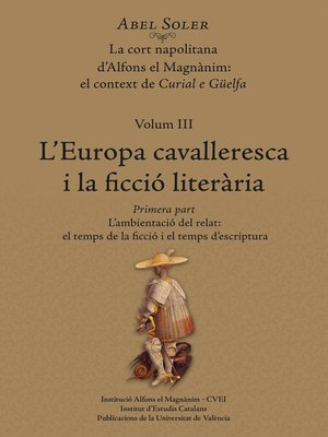 cover image of L'Europa cavalleresca i la ficció literària